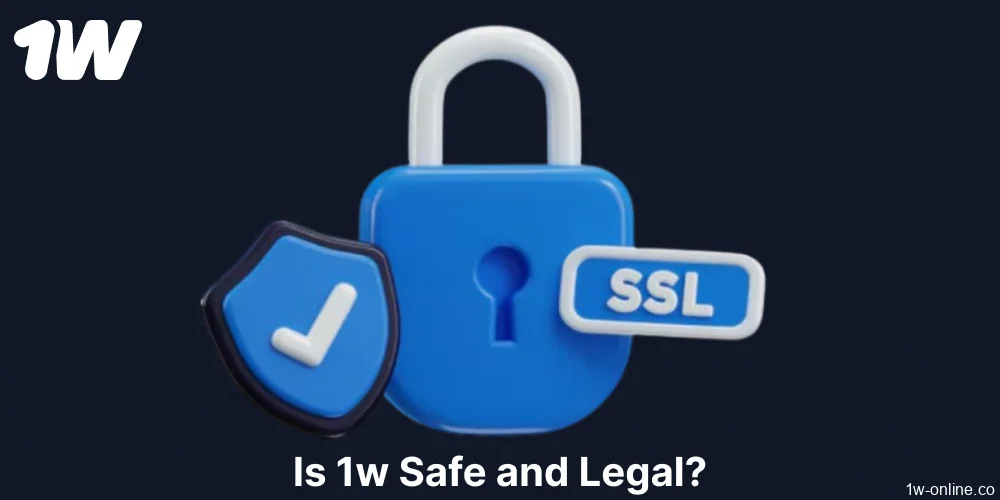 1w safety and security for players from Europe